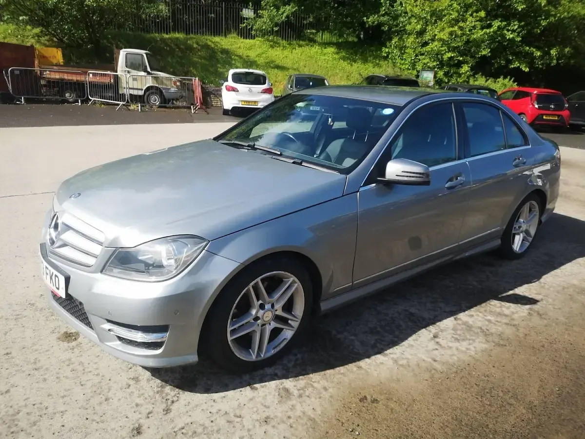 Used Mercedes C220 AMG 2013 Silver Sedan