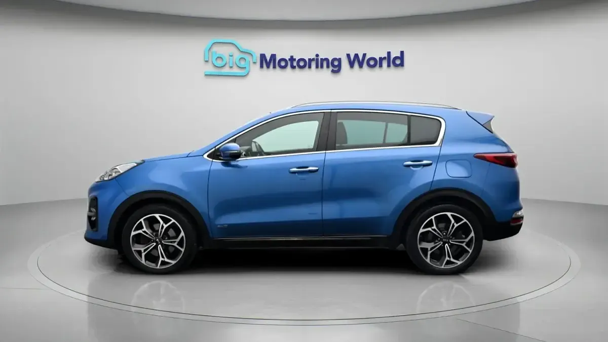 Used Kia Sportage GT-Line S 177 HP (130 kW) 2019 Blue SUV
