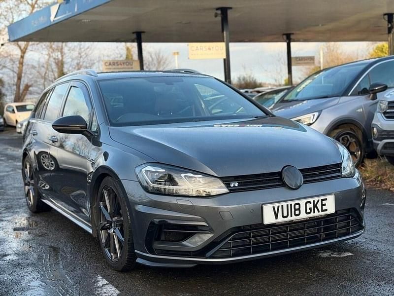 Grey Used 2018 VW Golf VII R Estate | £16,995 (Fair price) - Image 1/4