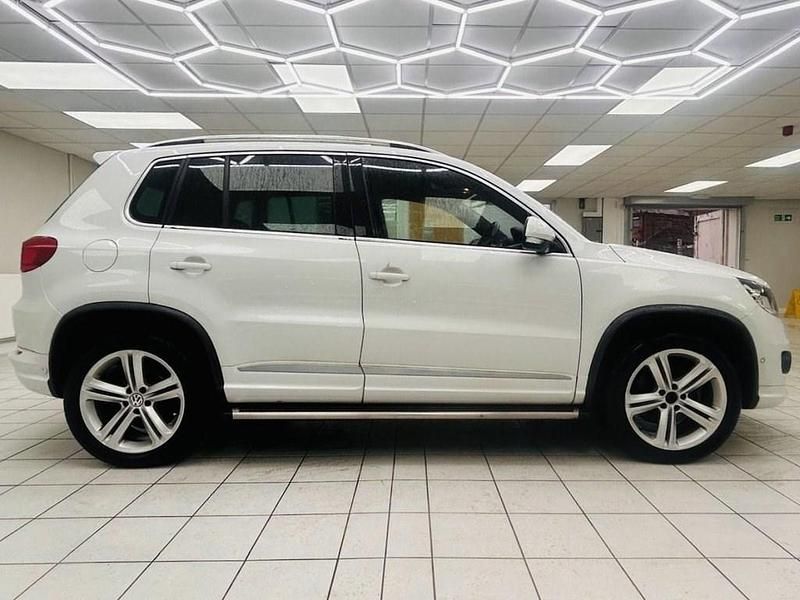 Used VW Tiguan R-line 177 HP (130 kW) 2014 White SUV