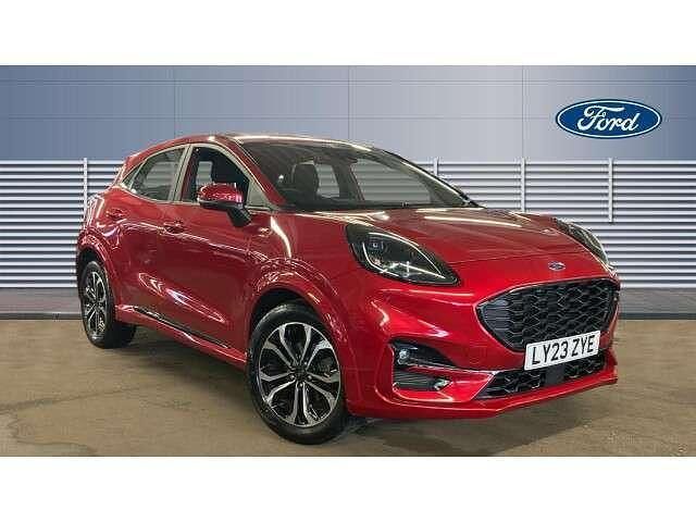 Red Used 2023 Ford Puma ST-Line SUV | £18,287 (Fair price) - Image 1/4