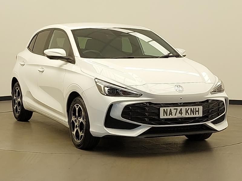 White Used 2024 MG MG3 Trophy Hatchback | £17,498 (Fair price) - Image 1/4