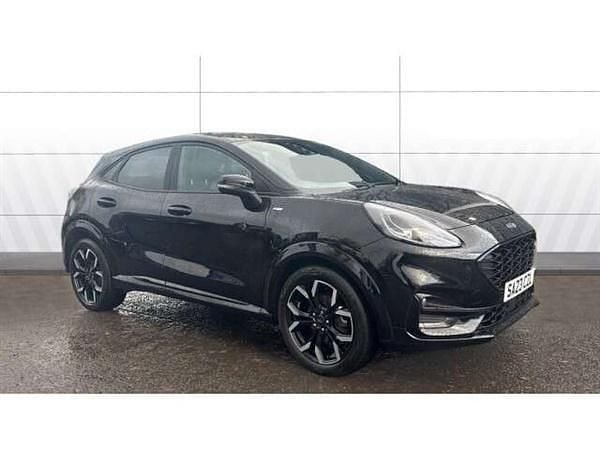 Black Used 2023 Ford Puma ST-Line X SUV | £16,675 (Fair price) - Image 1/4