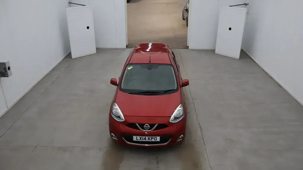 Used Nissan Micra Acenta 80 HP (58 kW) 2014 Red Hatchback