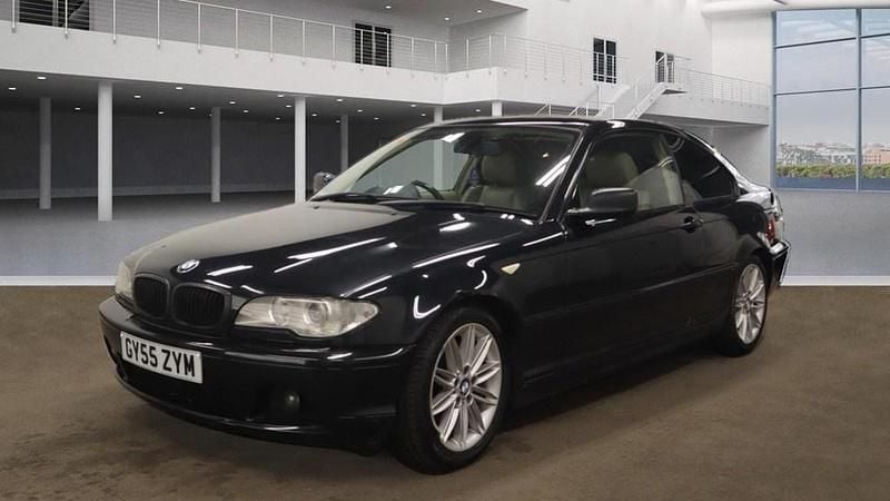 Used BMW 330 2005 Black Coupe
