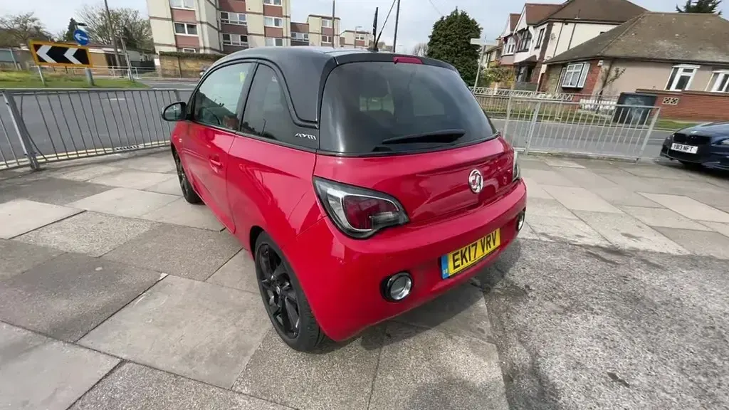 Used Vauxhall Adam 70 HP (51 kW) 2017 Red Hatchback