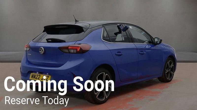 Used Vauxhall Corsa Edition 102 HP (75 kW) 2022 Blue Hatchback