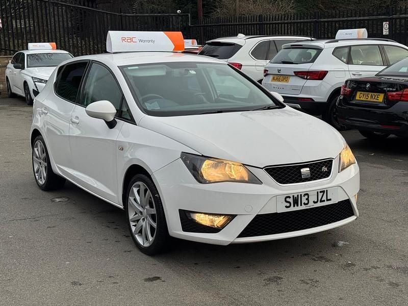 Used Seat Ibiza FR 105 HP (77 kW) 2013 White Hatchback
