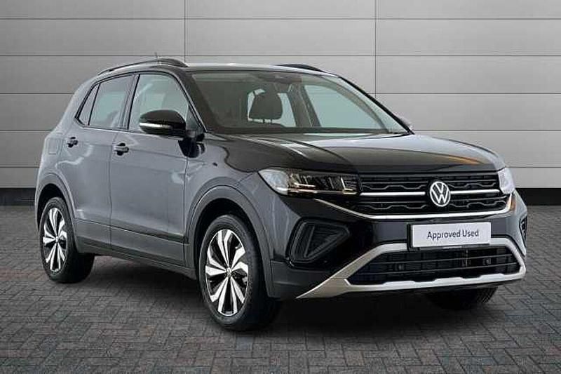 Black Used 2025 VW T-Cross Match SUV | £23,440 (Fair price) - Image 1/4
