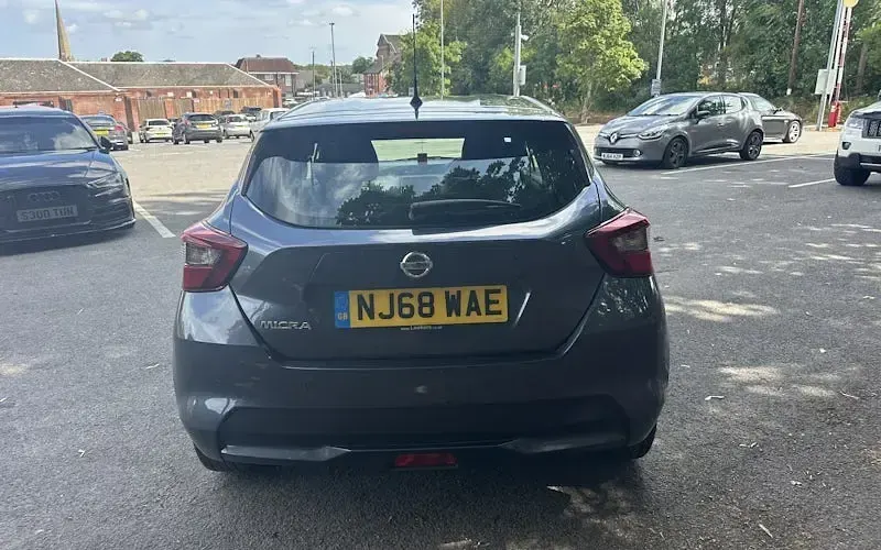 Used Nissan Micra Acenta Limited Edition 71 HP (52 kW) 2018 Grey Hatchback