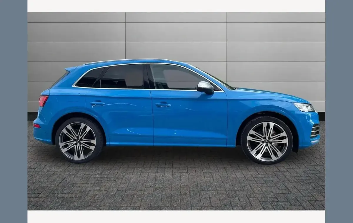 Begagnad Audi SQ5 S-Line 347 HK (255 kW) 2019 Blå SUV