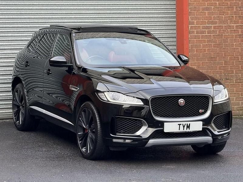 Used Jaguar F-Pace S 300 HP (220 kW) 2016 Black SUV
