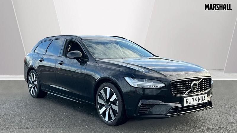 Black Used 2024 Volvo V90 Plus Estate | £37,225 (Expensive) - Image 1/4