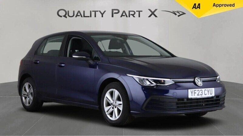Blue Used 2023 VW Golf VIII Life Hatchback | £14,980 (Super price) - Image 1/4