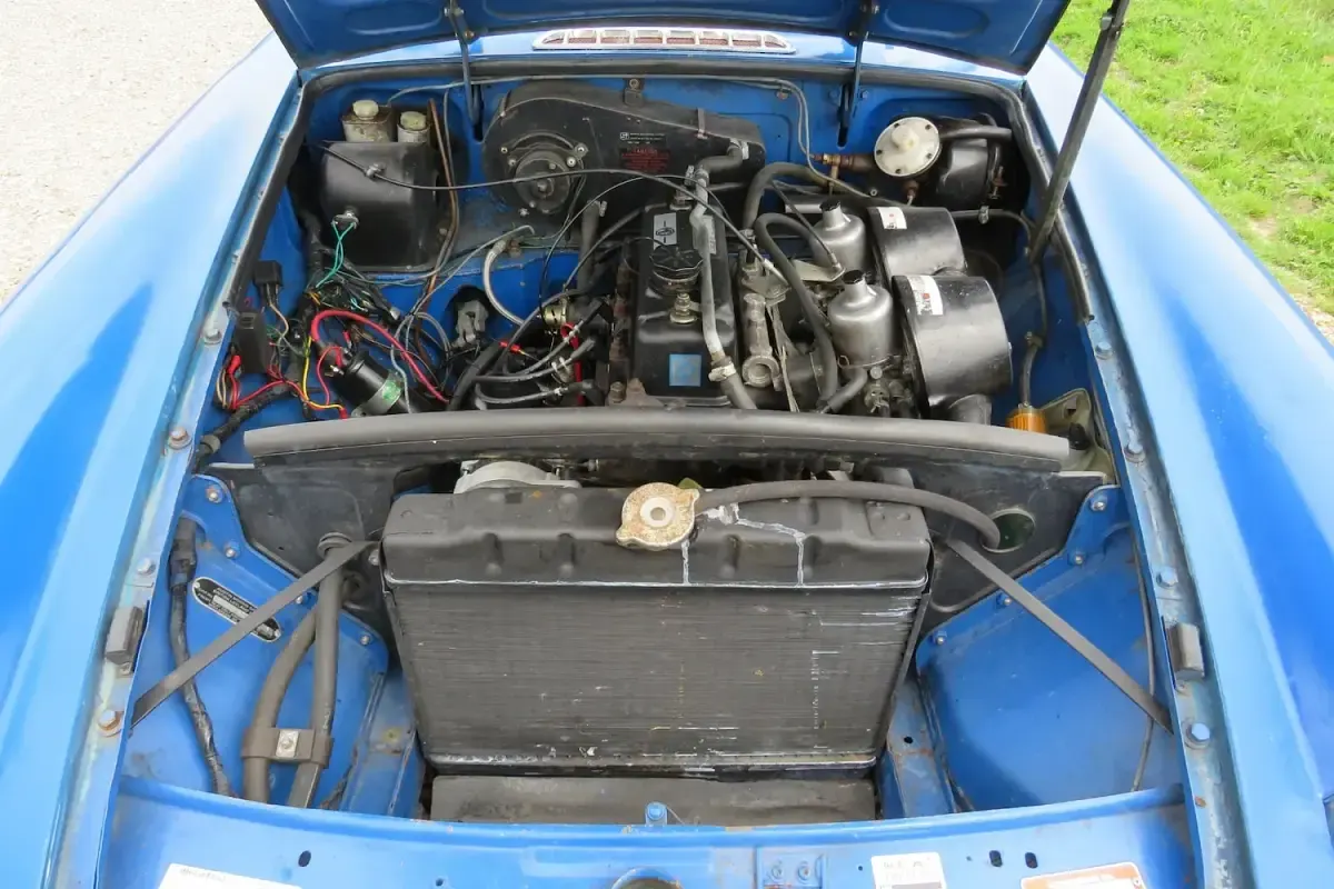 Used MG B 95 HP (69 kW) 1976 Blue Cabriolet