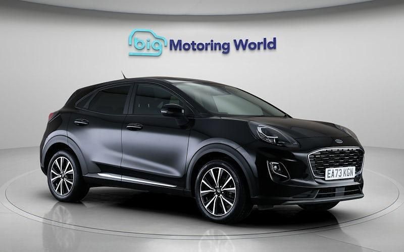 Used Ford Puma Titanium 125 HP (91 kW) 2023 Black SUV