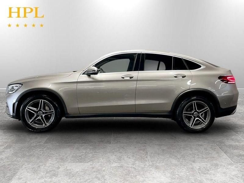 Used Mercedes GLC220 AMG line 194 HP (142 kW) 2020 Silver Coupe