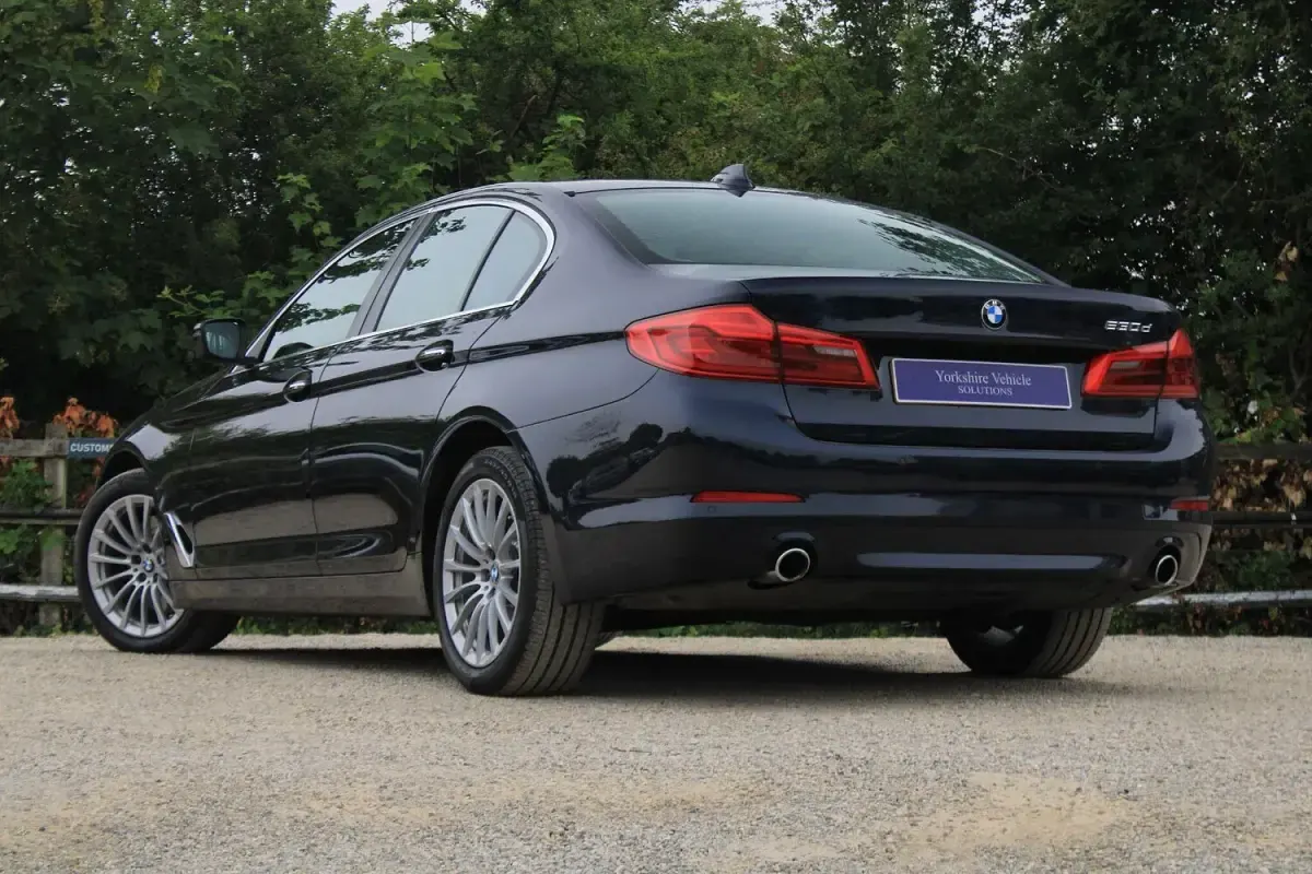 Used BMW 530 Sport Line 2017 Blue Sedan