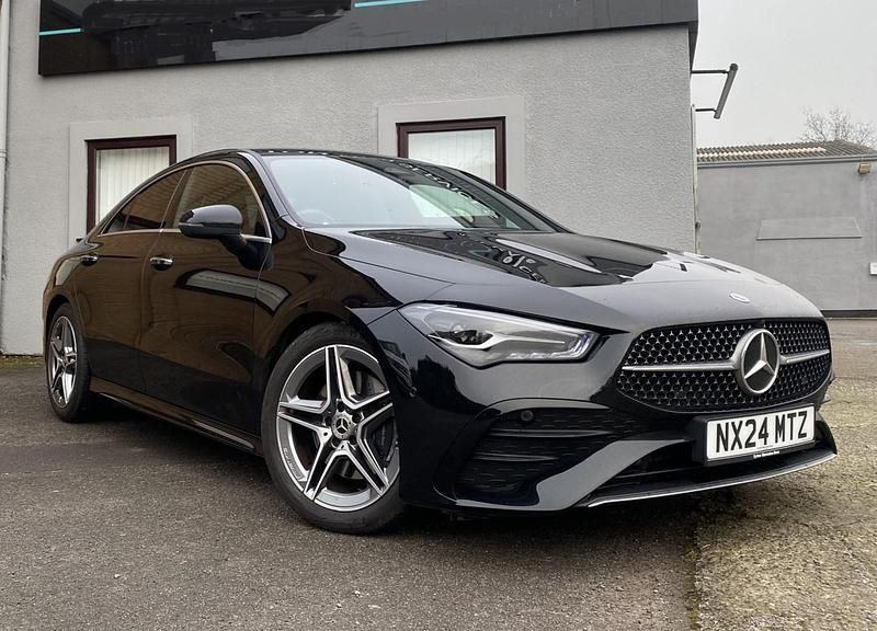 Black Used 2024 Mercedes CLA200 Executive Coupe | £28,495 (Fair price) - Image 1/4