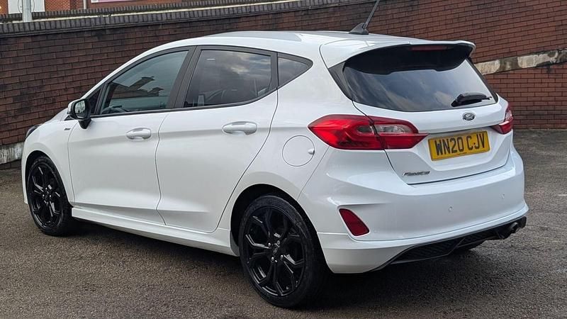 Used Ford Fiesta ST-Line 95 HP (69 kW) 2020 White Hatchback