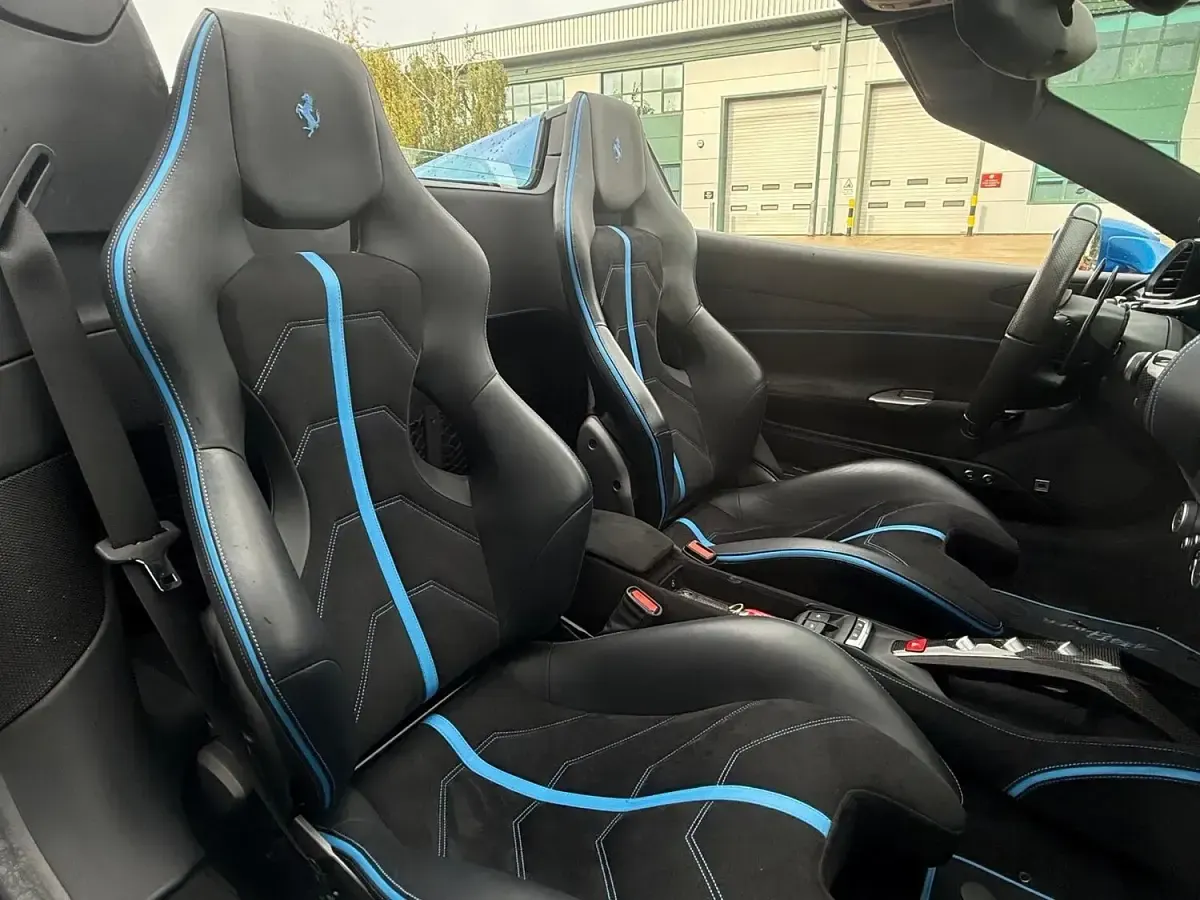 Used Ferrari 488 2019 Blue Cabriolet