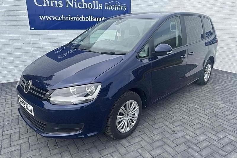 Blue Used 2019 VW Sharan S MPV | £15,995 (Fair price) - Image 1/1