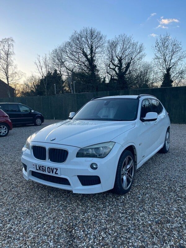 White Used 2011 BMW X1 M Sport SUV | £6,950 (Fair price) - Image 1/4