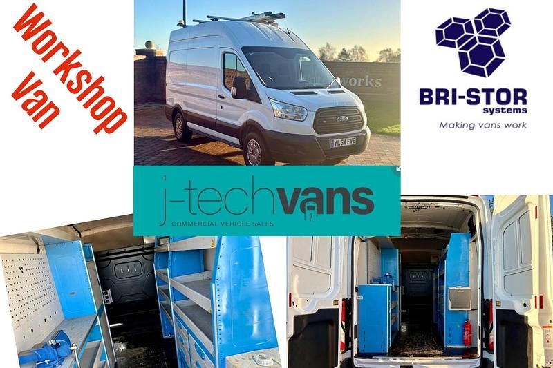 Used Ford Transit 125 HP (91 kW) 2015 White Van