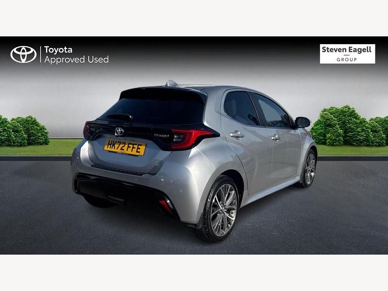 Used Toyota Yaris Hybrid 2022 Silver Hatchback