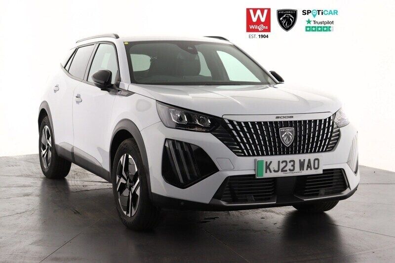 White Used 2023 Peugeot e-2008 Allure SUV | £18,299 (Super price) - Image 1/3