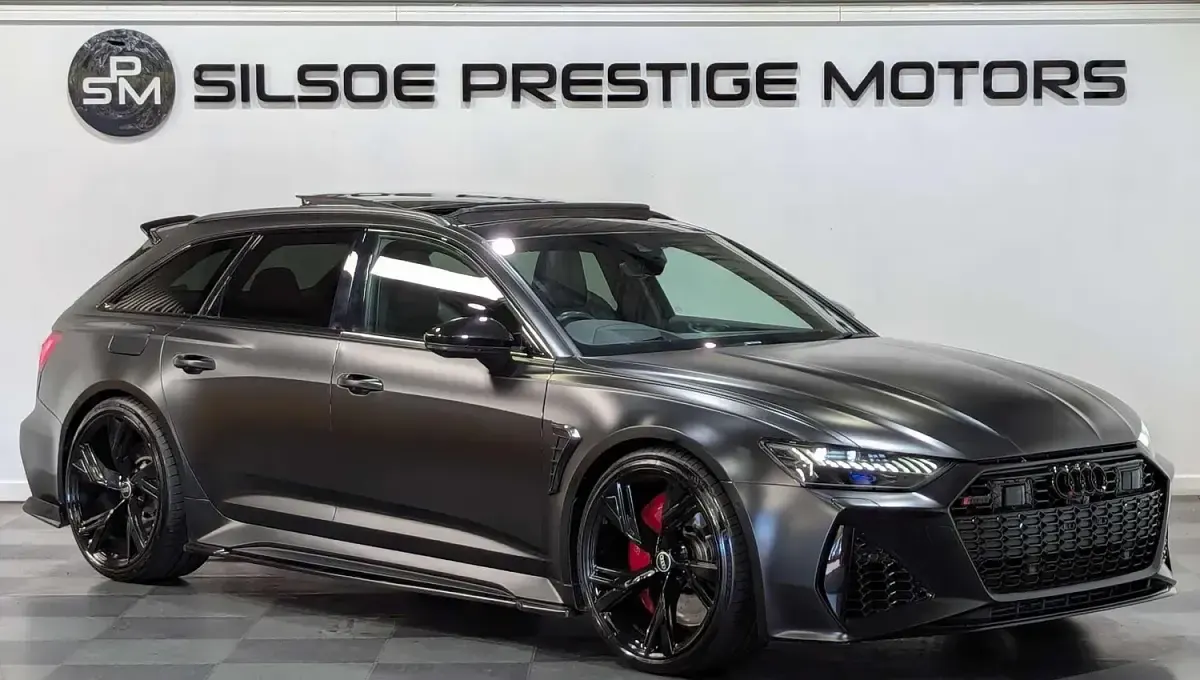 Used Audi RS6 Design 600 HP (441 kW) 2020 Black Estate
