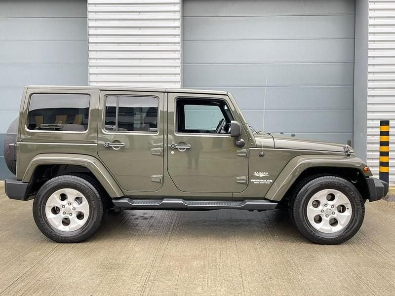 Used Jeep Wrangler Sahara 2015 Green SUV