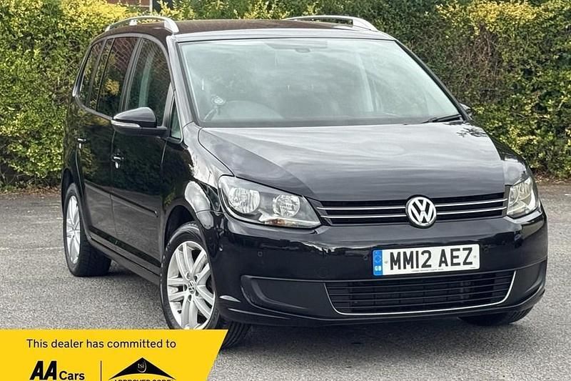 Black Used 2012 VW Touran SE MPV | £4,795 (Fair price) - Image 1/1
