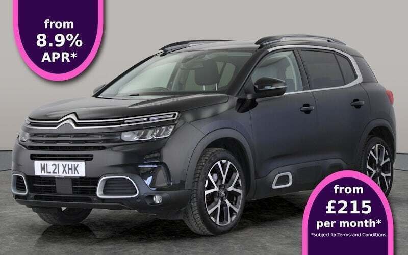 Black Used 2021 Citroën C5 Aircross Shine SUV | £15,474 (Good price) - Image 1/3
