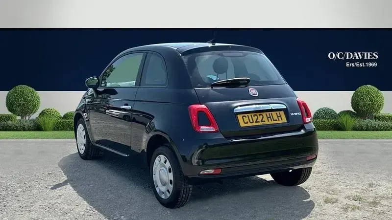 Used Fiat 500 Pop 70 HP (51 kW) 2022 Black Hatchback