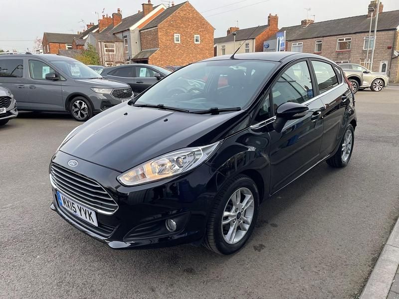 Used Ford Fiesta Zetec 2015 Black Hatchback