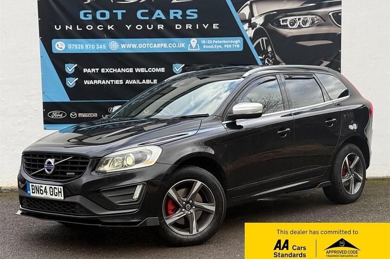 Used Volvo XC60 R-Design 181 HP (133 kW) 2014 Black SUV