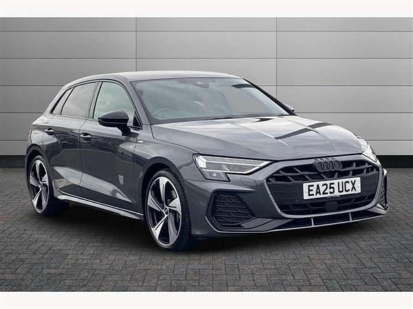 Daytona grey Used 2025 Audi A3 S-Line Hatchback | £30,795 (Expensive) - Image 1/4
