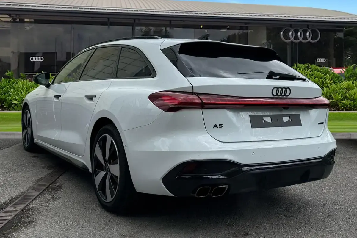 New Audi A5 Black Edition 204 HP (150 kW) 2026 White Estate