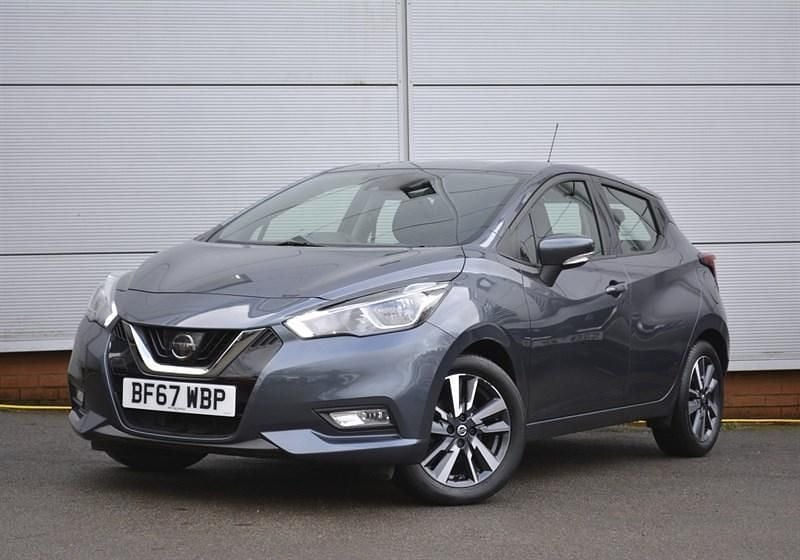 Used Nissan Micra Acenta 71 HP (52 kW) 2017 Grey Hatchback
