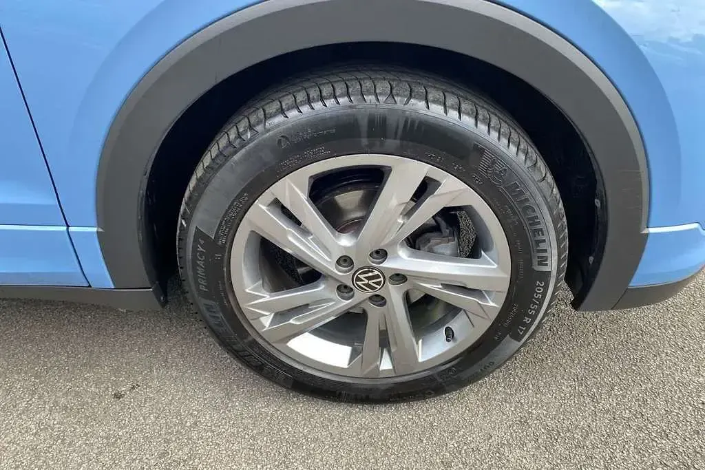 Used VW T-Cross R-line 150 HP (110 kW) 2024 Blue SUV