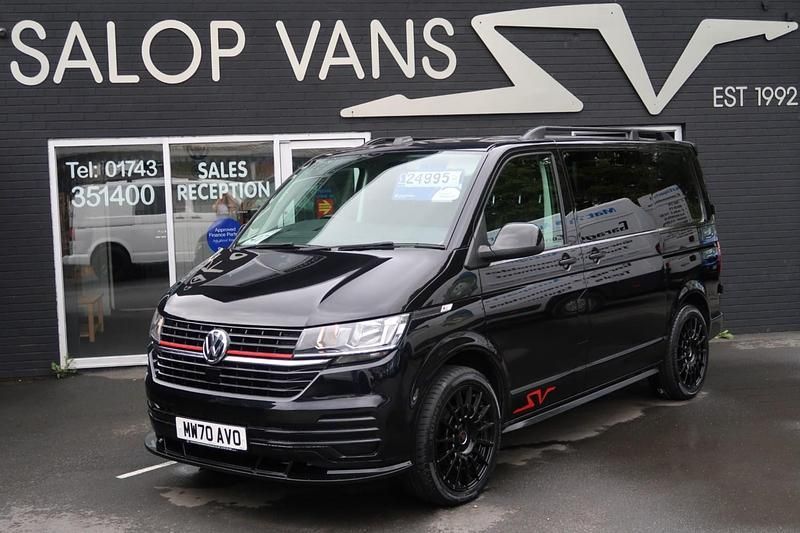 Black Used 2021 VW T6.1 Startline Van | £24,995 - Image 1/4