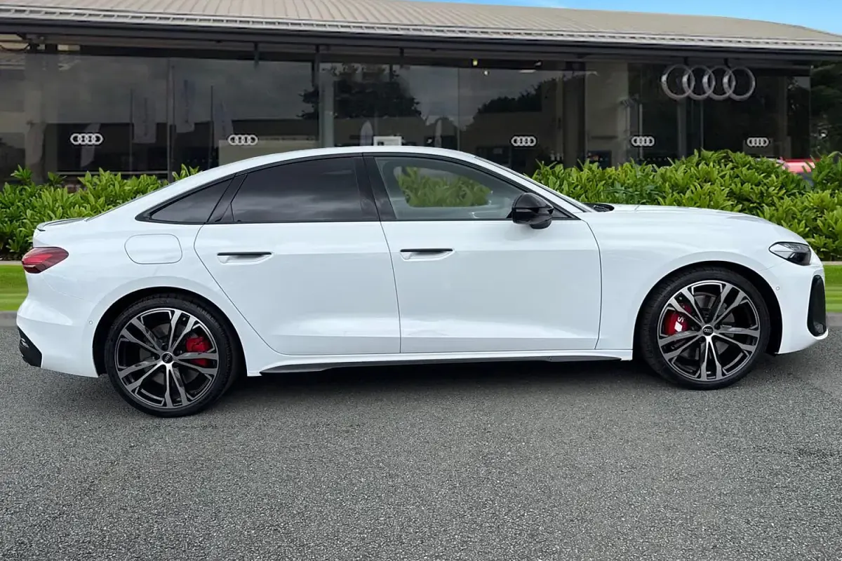 New Audi S5 Black Edition 2026 White Hatchback