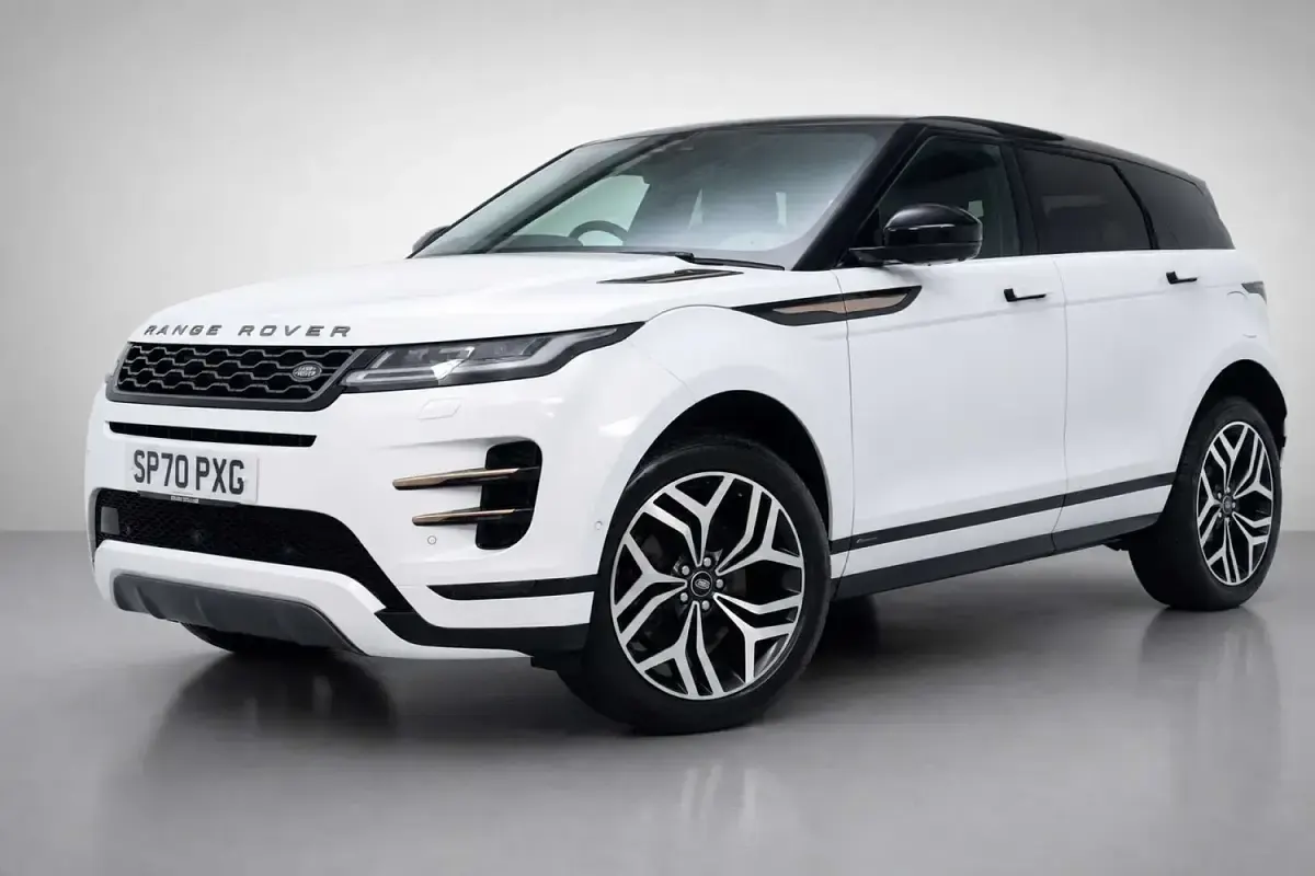 Used Land Rover Range Rover evoque HSE Dynamic 309 HP (227 kW) 2020 White Estate