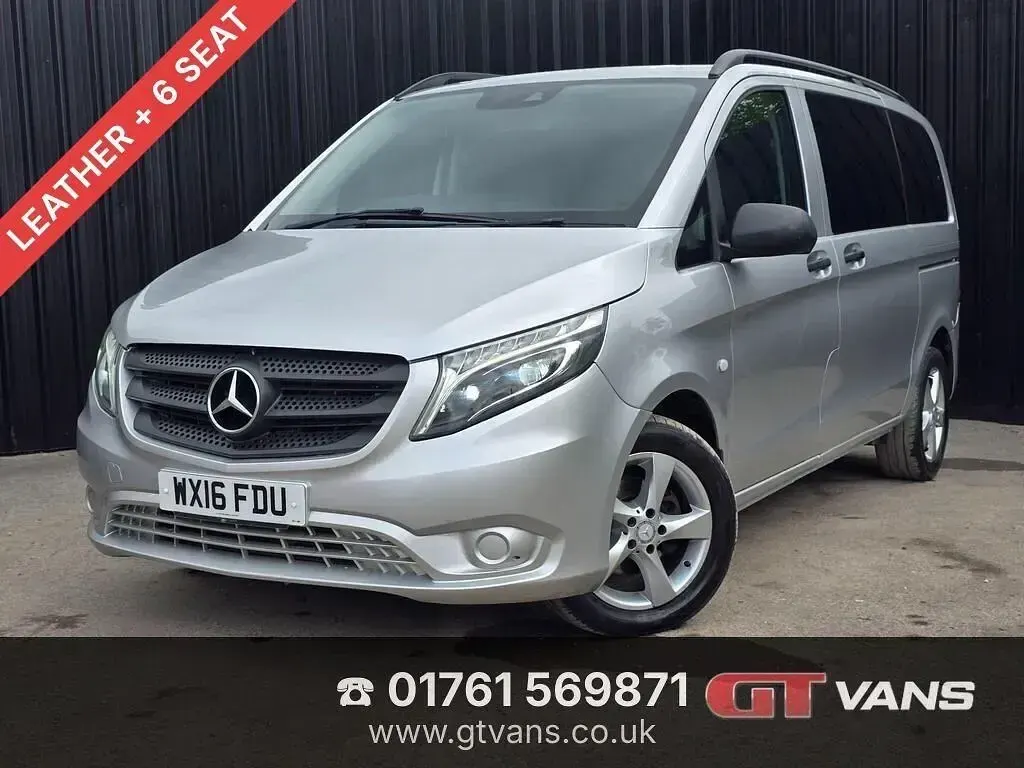 Begagnad Mercedes Vito 2016 Silver Van