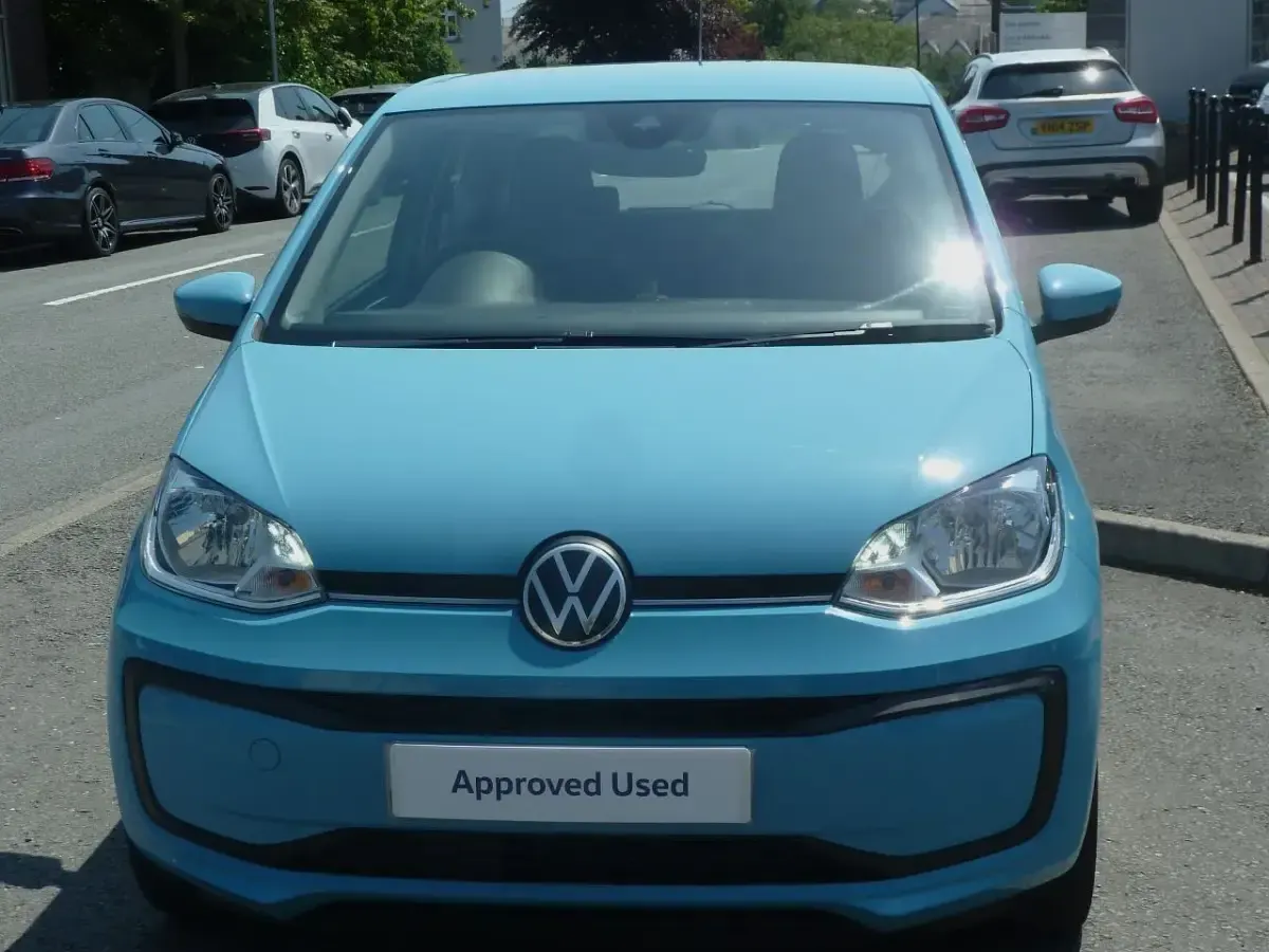 Used VW up! 65 HP (47 kW) 2022 Blue Hatchback