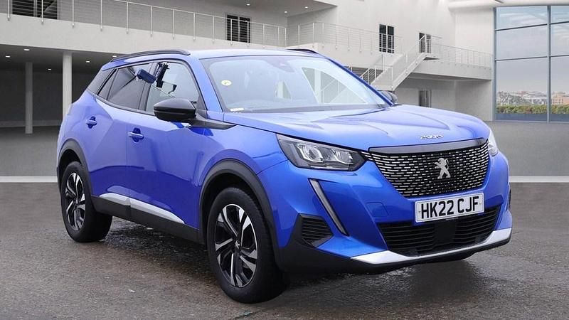 Blue Used 2022 Peugeot 2008 Allure Premium SUV | £14,500 (Fair price) - Image 1/4