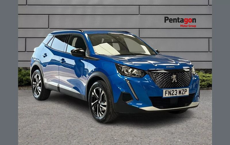 Blue Used 2023 Peugeot 2008 Allure+ SUV | £17,499 (Fair price) - Image 1/4