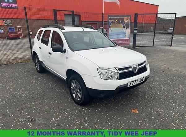 Used Dacia Duster Acces 2013 White Hatchback