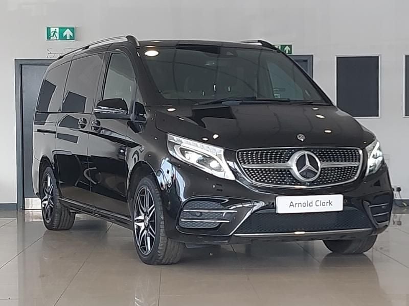 Black Used 2019 Mercedes V220 AMG line MPV | £42,998 (Super price) - Image 1/4
